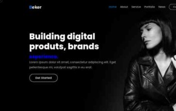 Beker (screenshot desktop)