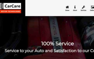CarCare (7Theme) - (screenshot desktop)