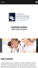 College (7Theme) (screenshot mobile)