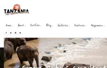 Tanzania (screenshot desktop)