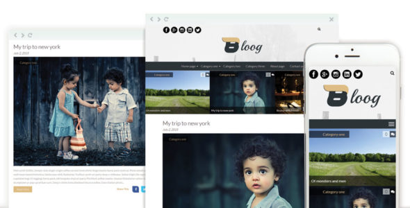Bloog Lite (8Degree Themes)