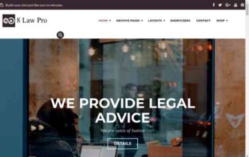 EightLaw Pro (screenshot desktop)