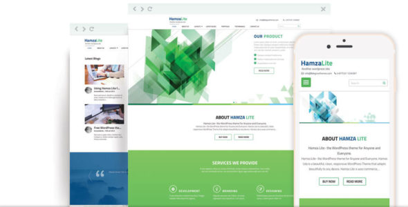 Hamza Lite (8Degree Themes)