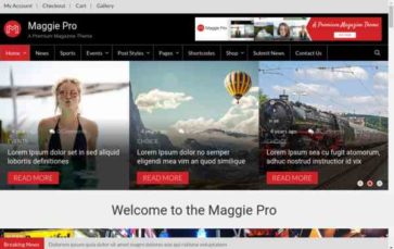 Maggie Pro (screenshot desktop)