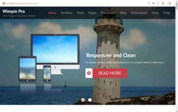 Wimpie Pro (screenshot desktop)