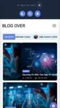 Blog Over Pro (screenshot mobile)