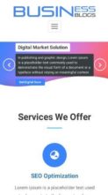 BusinessBlogs (screenshot mobile)