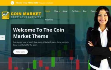 Coin Market (screenshot desktop)