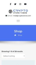 CryptoStore (screenshot mobile)