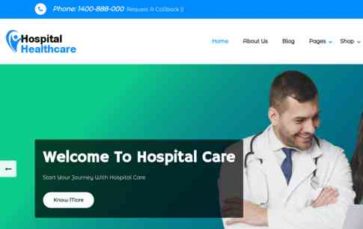 Screenshot Desktop Hospital Health Care (screenshot desktop)