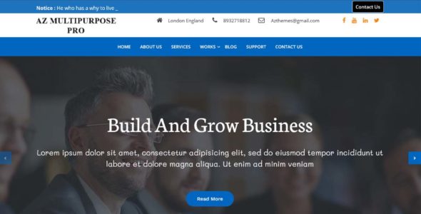 AZ Multipurpose Pro (A2Z Themes)