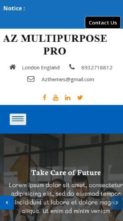 AZ Multipurpose Pro (screenshot mobile)