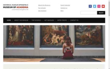 Museo (screenshot desktop)