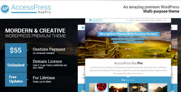 AccessPress Ray Pro (AccessPress Themes)