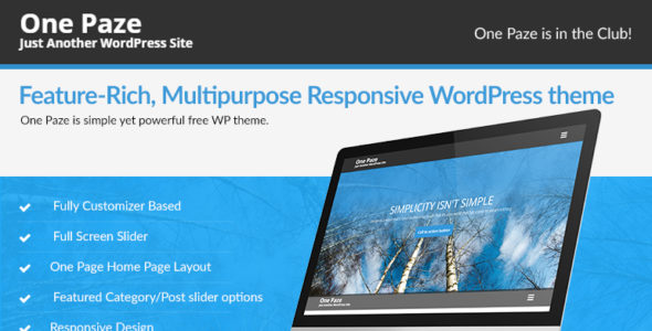 One Paze (AccessPress Themes)