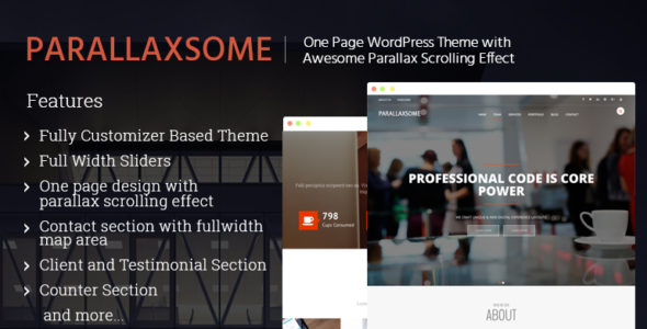 ParallaxSome (AccessPress Themes)