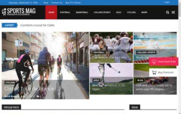 SportsMag (screenshot desktop)