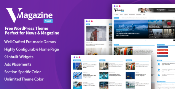 VMagazine News (AccessPress Themes)