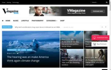 VMagazine News (screenshot desktop)