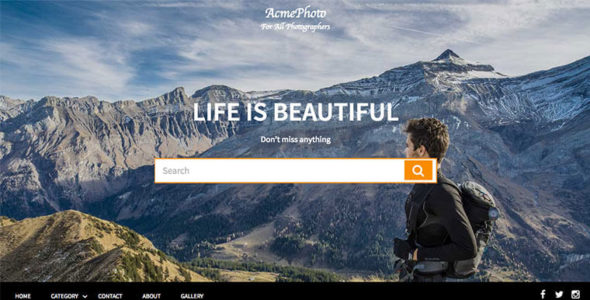 AcmePhoto (Acme Themes)