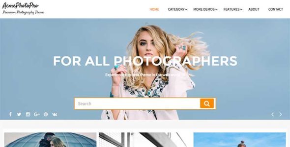 AcmePhotoPro (Acme Themes)