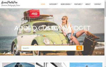AcmePhotoPro (screenshot desktop)