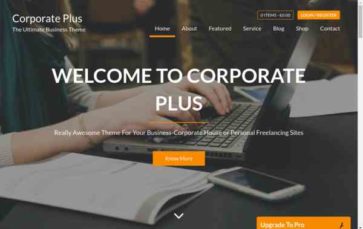 Corporate Plus (screenshot desktop)