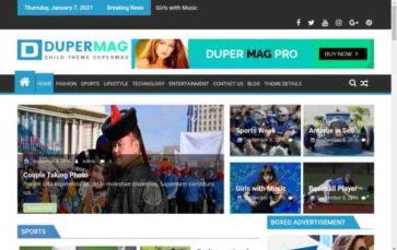 DuperMag (screenshot desktop)