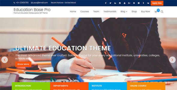 Education Base Pro (Acme Themes)
