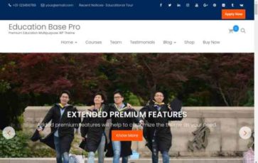 Education Base Pro (screenshot desktop)