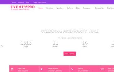 Event Star Pro (screenshot desktop)