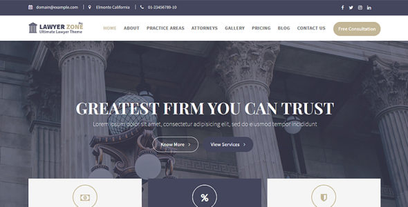 Lawyer Zone Pro (Acme Themes)