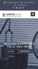 Lawyer Zone (screenshot mobile)