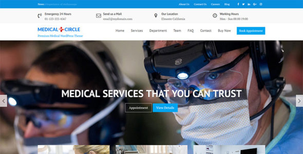 Medical Circle Pro (Acme Themes)