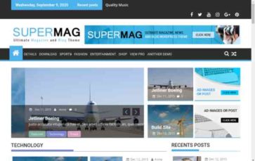 SuperMag (screenshot desktop)