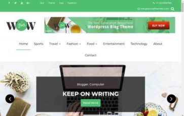 WOW Blog (screenshot desktop)