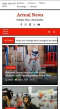 Actual News (screenshot mobile)
