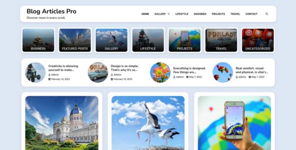 Blog Articles Pro (Adore Themes)