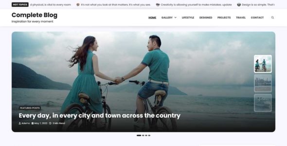 Complete Blog (Adore Themes)