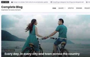 Complete Blog (screenshot desktop)