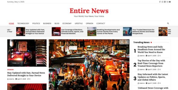 Entire News (Adore Themes)