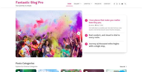 Fantastic Blog Pro (Adore Themes)