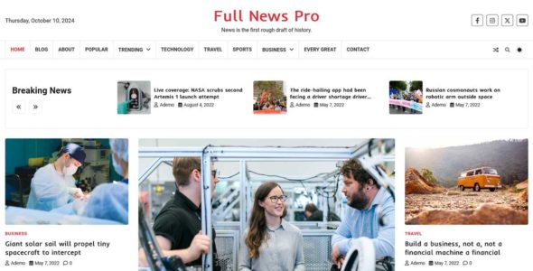 Full News Pro (Adore Themes)