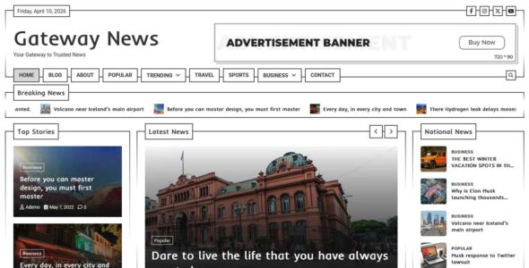 Gateway News (Adore Themes)