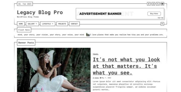 Legacy Blog Pro (Adore Themes)
