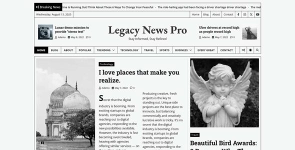 Legacy News Pro (Adore Themes)