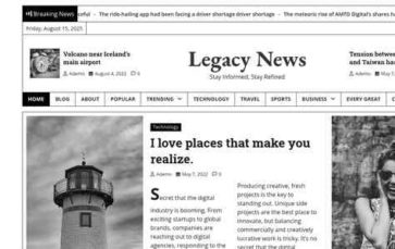 Legacy News (screenshot desktop)