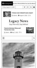 Legacy News (screenshot mobile)