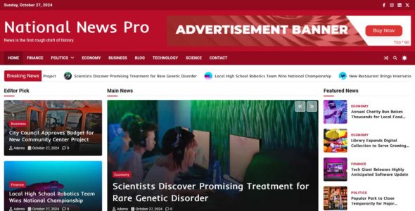 National News Pro (Adore Themes)