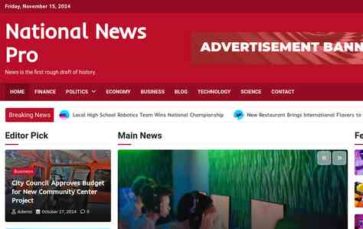 National News Pro (screenshot desktop)